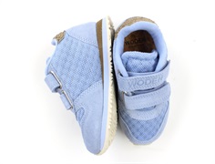 Woden Kids sneaker Ydun suede mesh blue skies